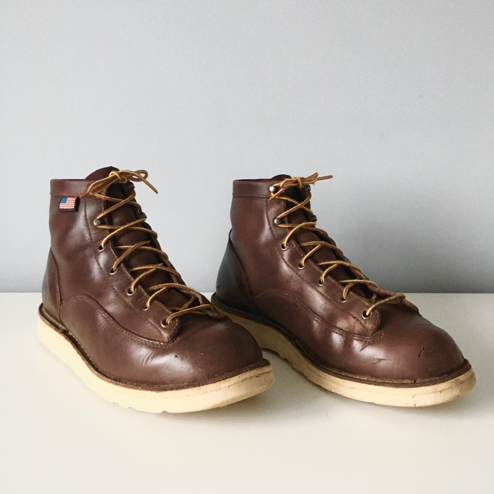 Danner Bull Run 6” boots (sz 9) Made in USA